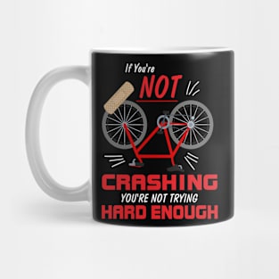 Funny Mountain Bike Crash Accident Sport Hobby MTB Mug